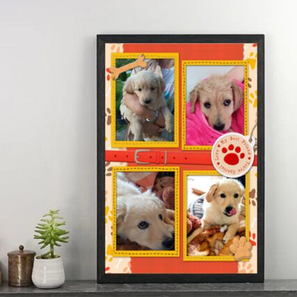 Collage Mascotas c/ Marco 20x30 - Imagen 3