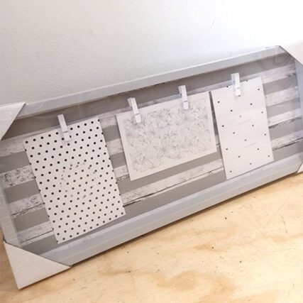 Marco Con Sogas y Pinzas 20x50 - Imagen 4