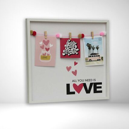 Marco Con Sogas y Pinzas 40x40 - Imagen 4