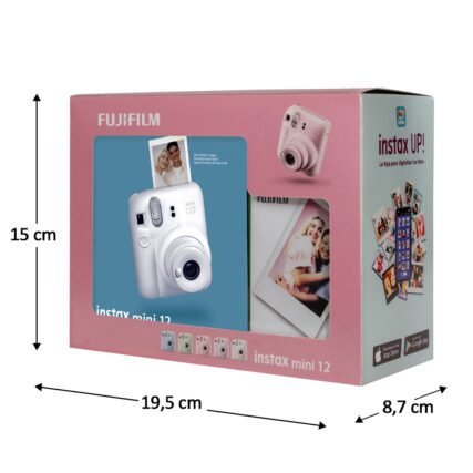 Kit Instax Mini 12 – Clay White + 10 Peliculas - Imagen 6