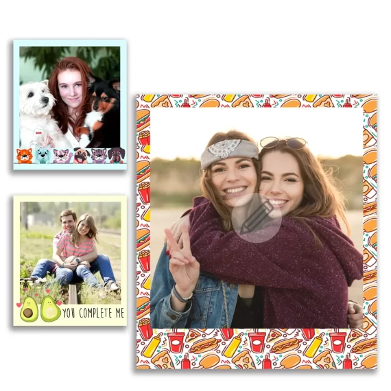 50 Polaroid con Diseños