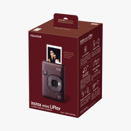 CÁMARA FUJIFILM INSTAX MINI LIPLAY – DEEP BRONZE - Imagen 4