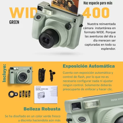 CÁMARA WIDE 400 – GREEN - Imagen 4