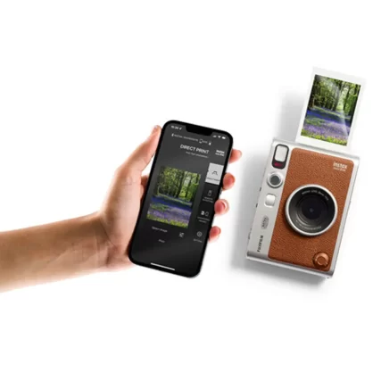 INSTAX MINI EVO Hybrid (Brown) - Imagen 4