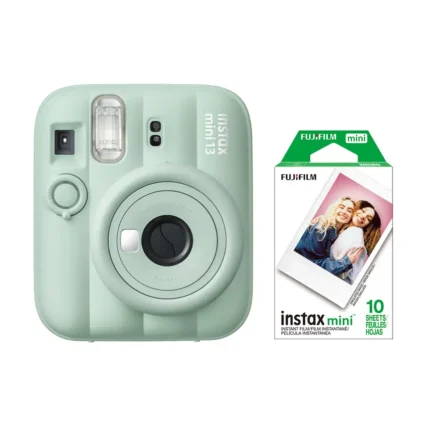 INSTAX MINI 13 – LAGOON GREEN + 10 Peliculas - Imagen 1