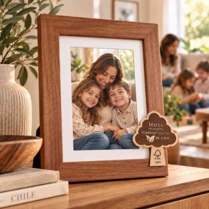 Marco Decorativo 15×21 con Paspartú + Foto Impresa - Imagen 1